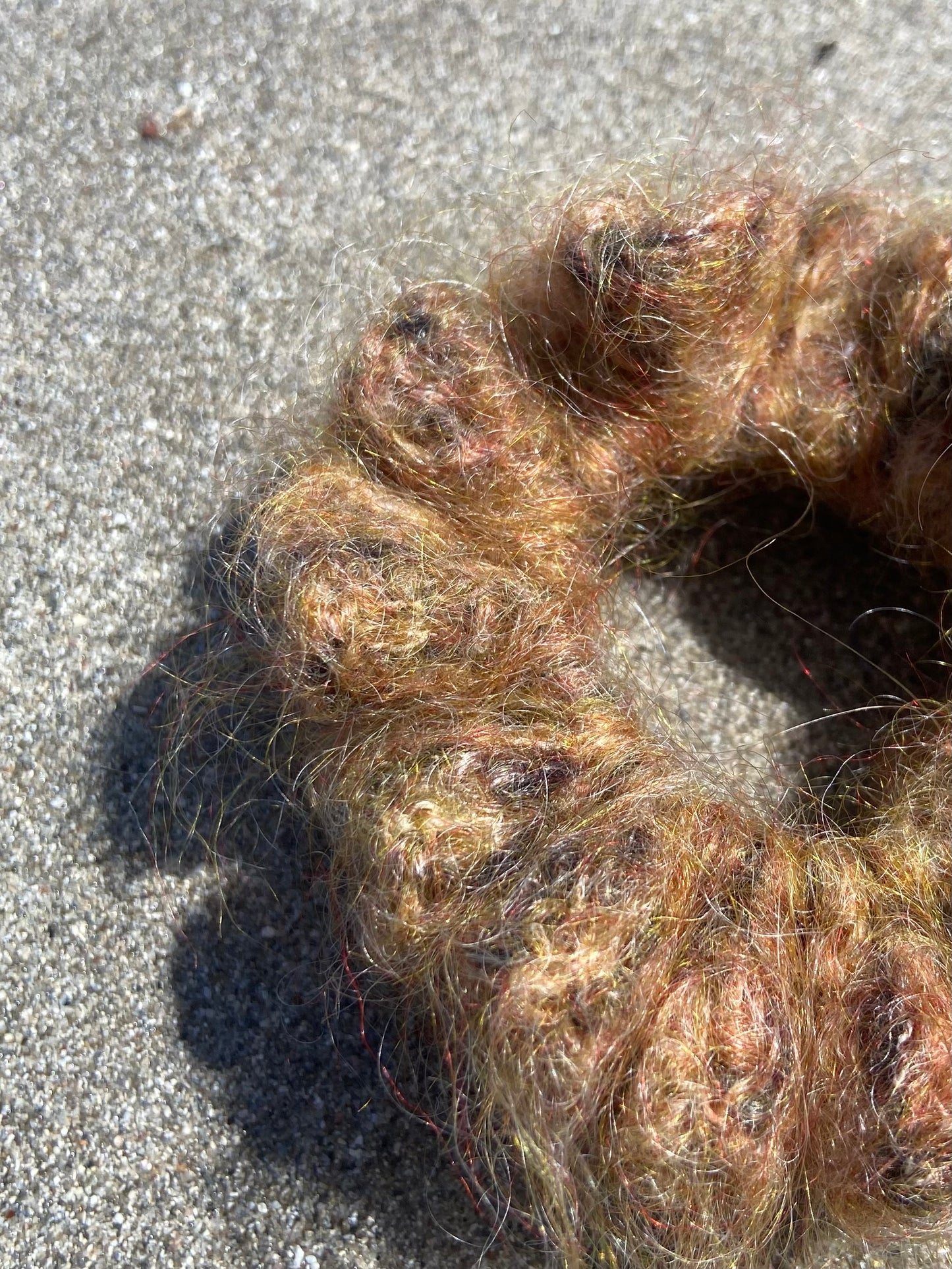 LEOPARD MARRON - THE SCRUNCHY