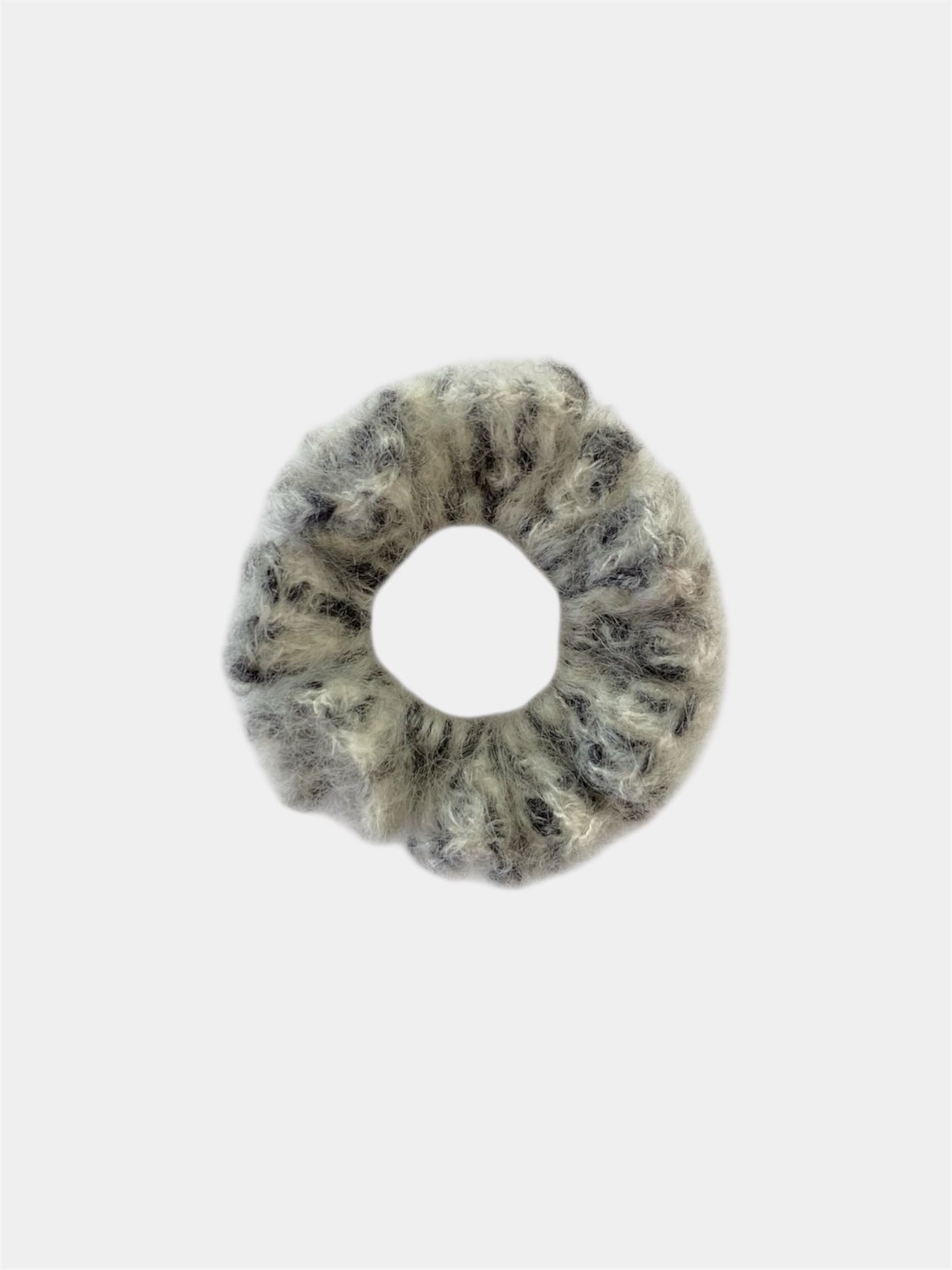 LEOPARD NOIR - THE SCRUNCHY