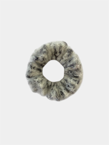 LEOPARD NOIR - THE SCRUNCHY
